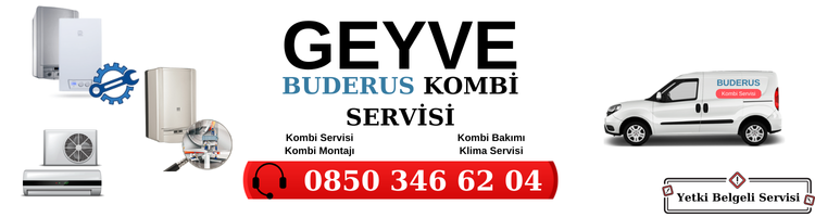 Geyve Buderus Servisi